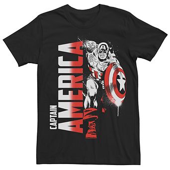 Men's Captain America Grounded Tee