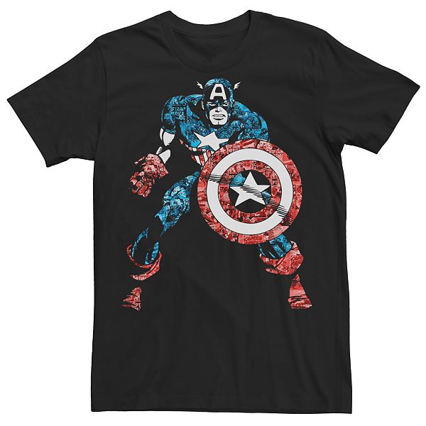 Men's Captain America Vintage Tee