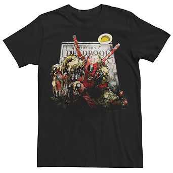 Men's Deadpool Rise For Tacos Tee