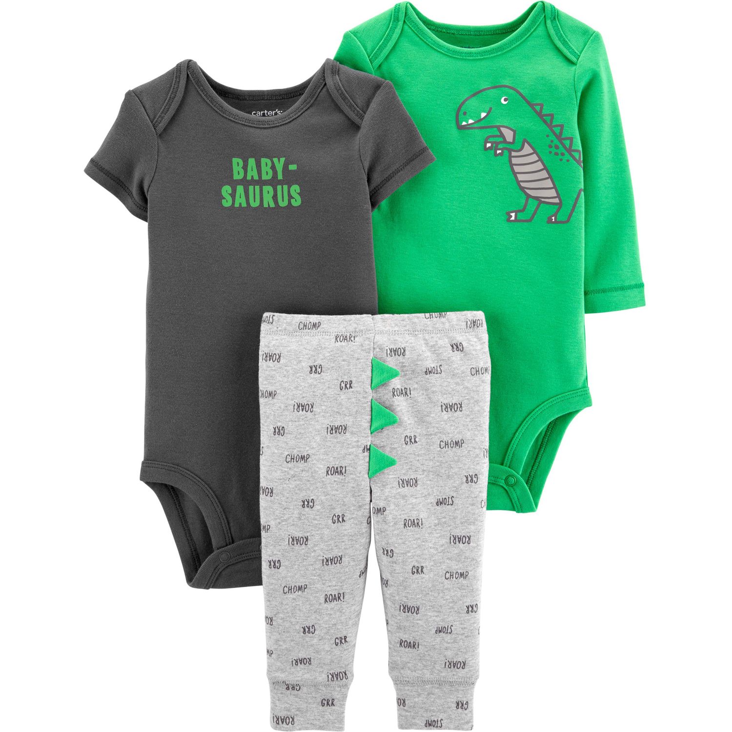 Baby Boy Carter's 3 Piece Dinosaur 