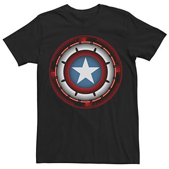 Men's Marvel Universe Captain America Futuristic Shield Tee