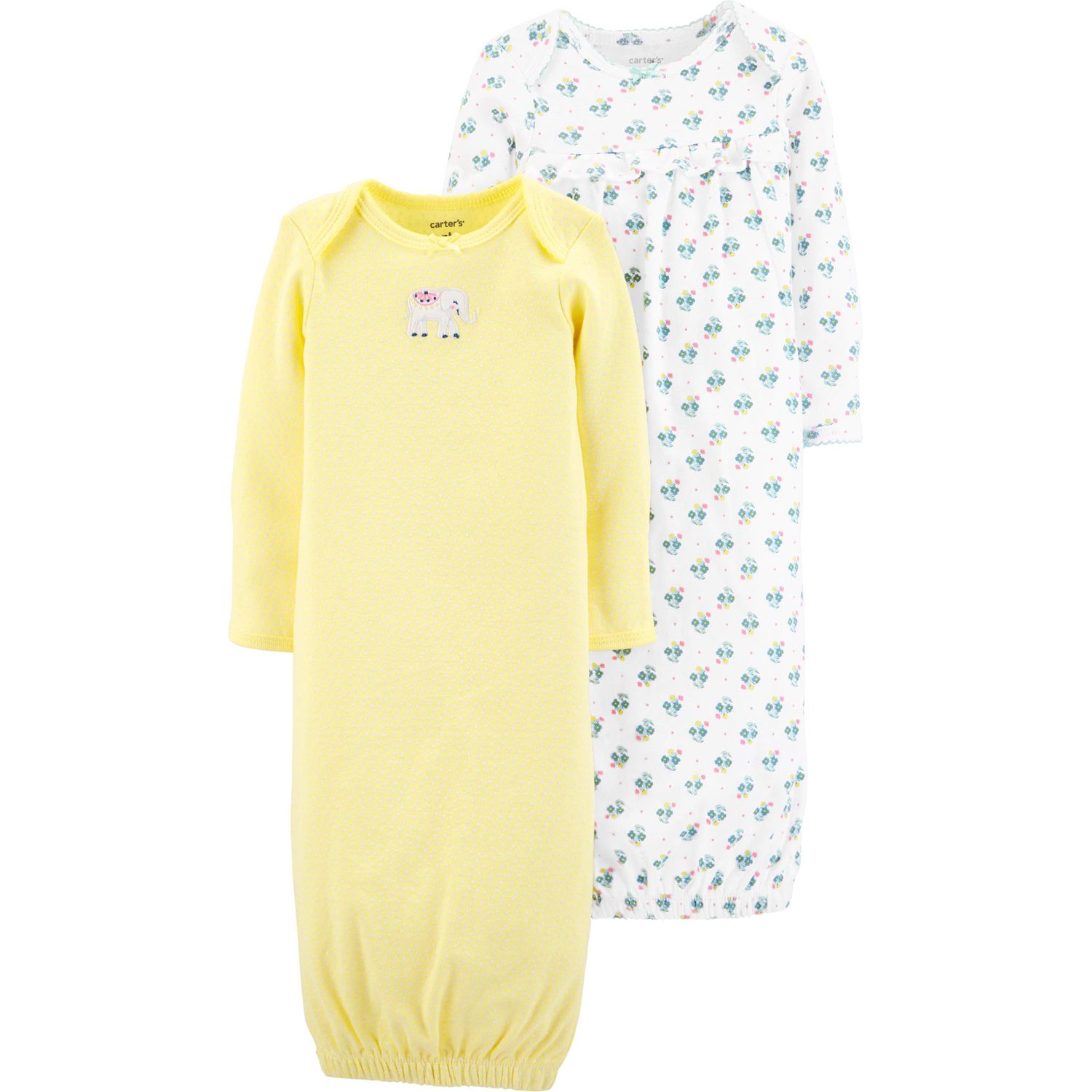 carter's newborn sleeper gowns