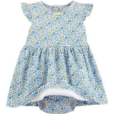 Baby Girl Carter's Cardigan & Floral Dress Set