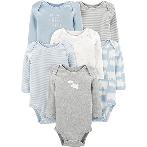 Baby Boy Carter's 6 Pack Polar Bear Bodysuits