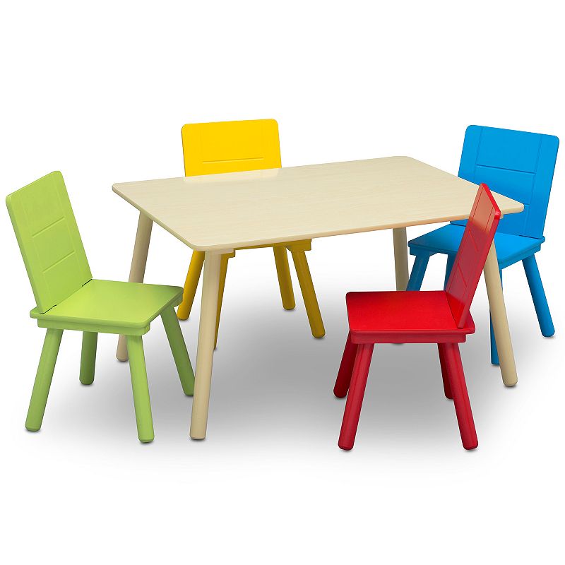 27840122 Delta Children Kids Colorful Table and Chair Set,  sku 27840122