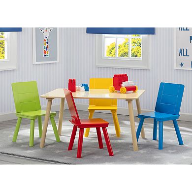 Delta Children Kids Colorful Table and Chair Set