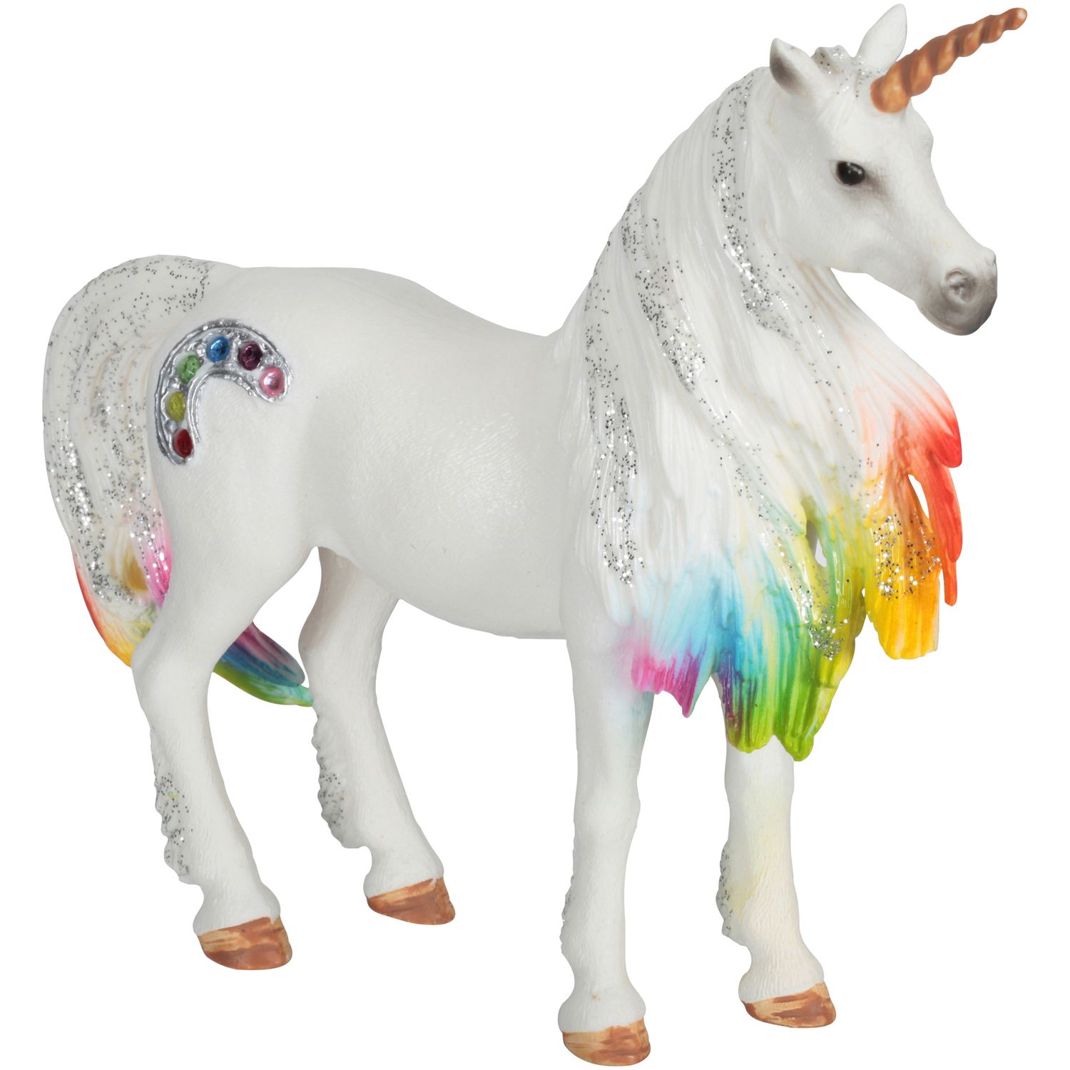 schleich rainbow unicorn mare