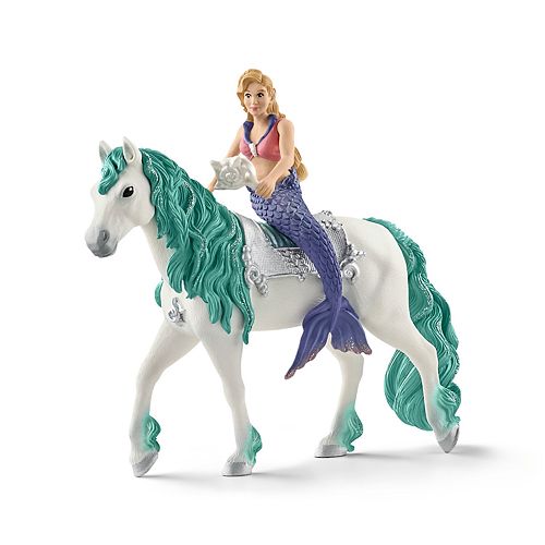 Schleich Bayala Gabriella Mermaid on Horse Toy Figure