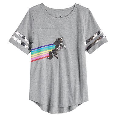 Girls 4-20 & Plus Size SO Embellished Tee