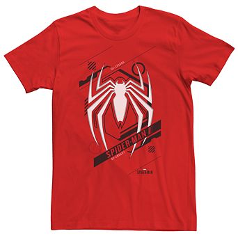 Men's Marvel Spider-Man Short Sleeve Graphic Tee