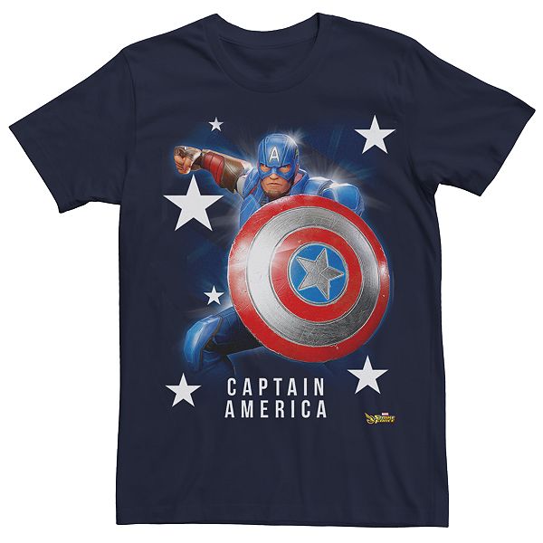 Men's Marvel Strike Force Captain America Graphic Tee