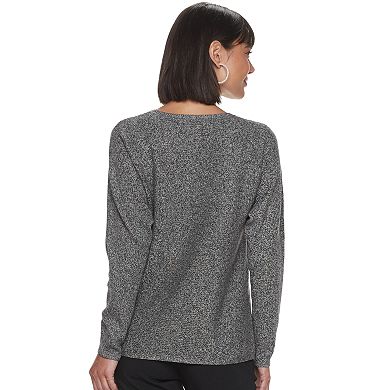 Women's Apt. 9® Ribbed Dolman Pullover Top