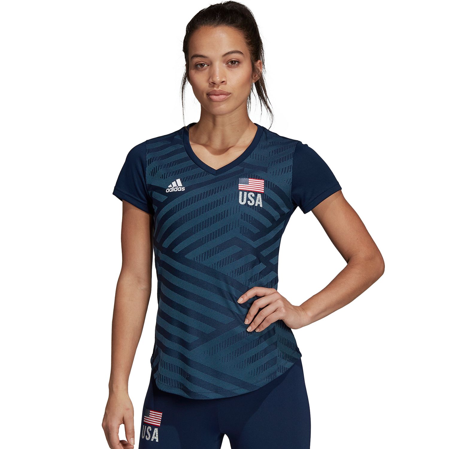 Adidas USA Volleyball Replica T-Shirt