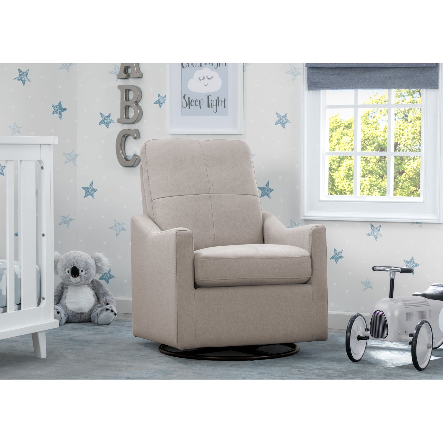 kenwood slim nursery glider