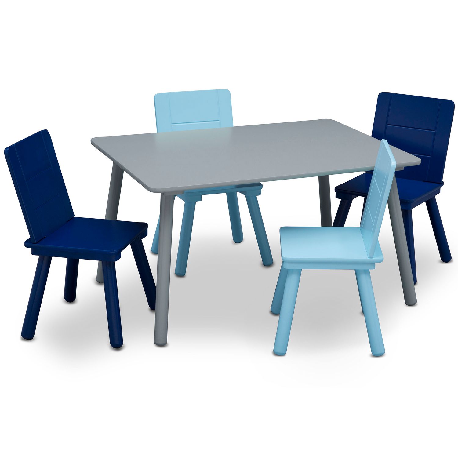 childrens table and 4 chairs set