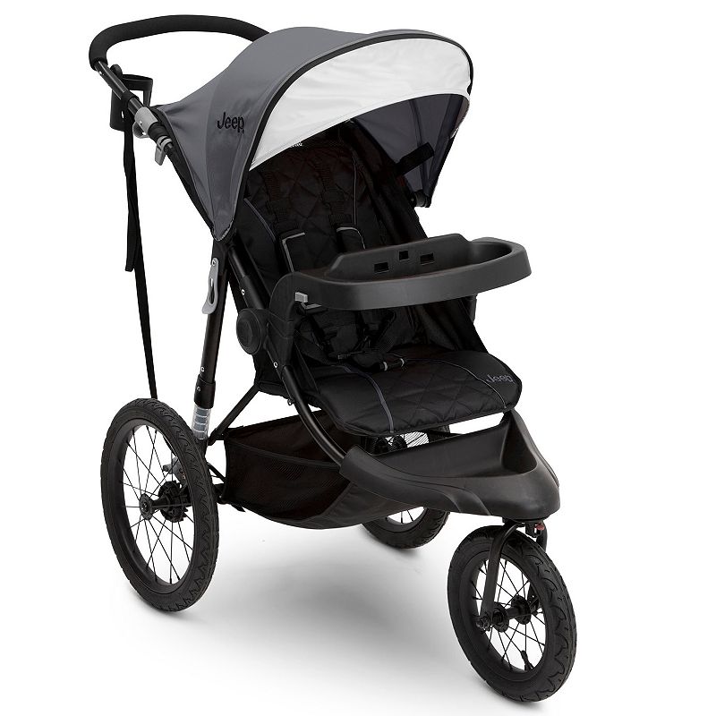 Jeep Classic Jogging Stroller, Grey (B07JR8TY2Q)