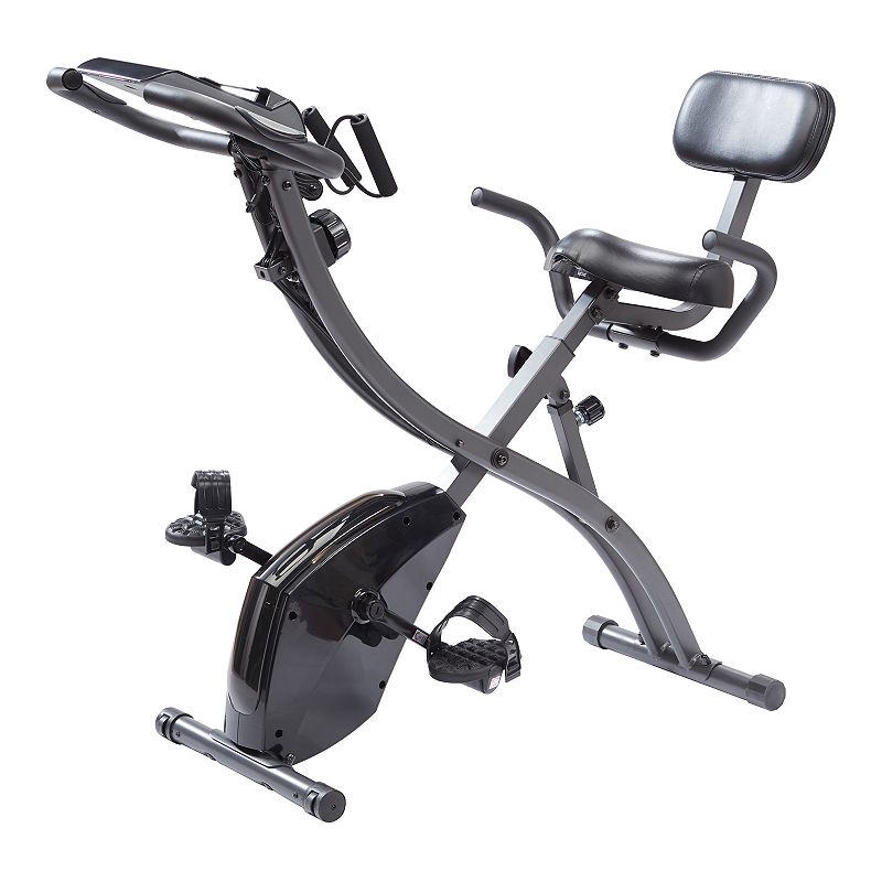As Seen On TV Slim Cycle Stationary Bike - Folding Indoor Exercise Bike