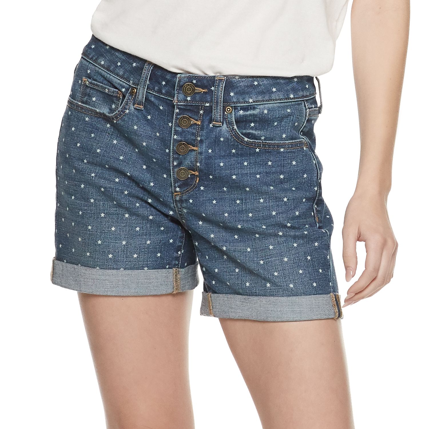 kohls sonoma shorts womens