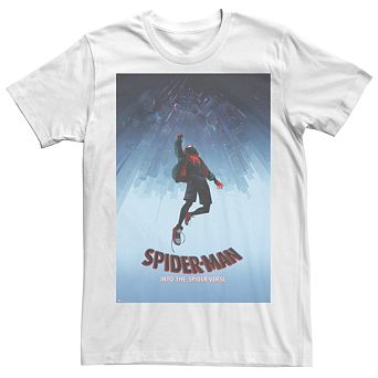 Men's Marvel Spider-Verse Ultimate Spider-Man Morales Graphic Tee