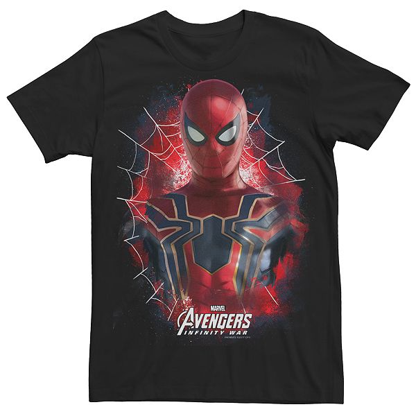 Men's Marvel Avengers Infinity War Iron Spider-Man Short Sleeve Graphic Tee