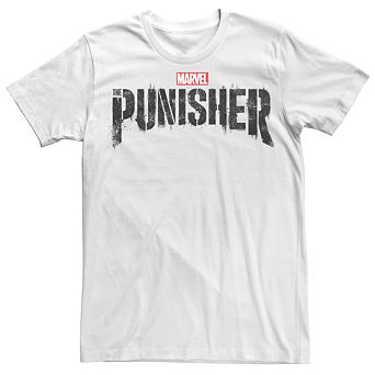 Men's Marvel Punisher Name Graphic Tee