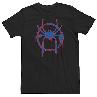 Men's Marvel Spider-Verse Red & Blue Graphic Tee