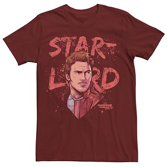 Men's Marvel Guardians of the Galaxy 2 Star Lord Graphic Tee