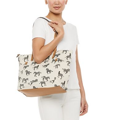 Sonoma Goods For Life® Print Canvas Tote Bag