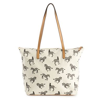 Sonoma Goods For Life® Print Canvas Tote Bag