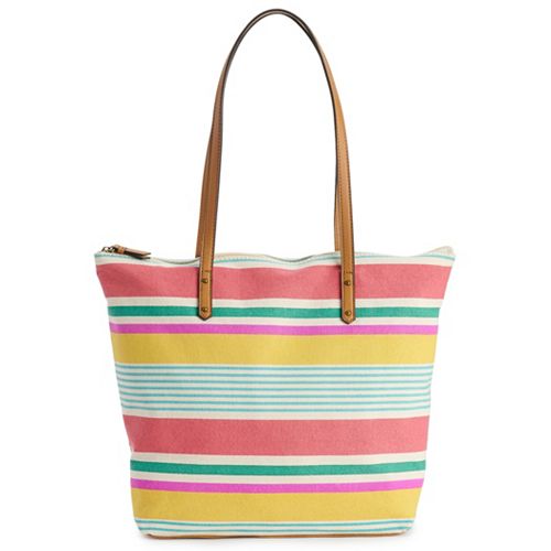 SONOMA Goods for Life® Striped Canvas Tote