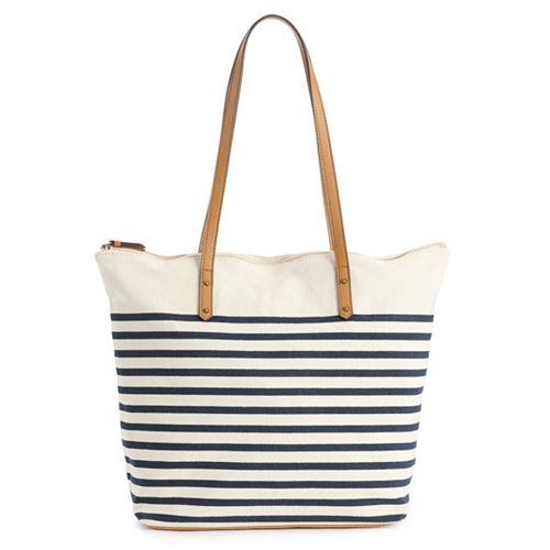 SONOMA Goods for Life™ Striped Canvas Tote