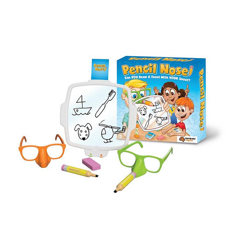80979382 Fat Brain Toys Pencil Nose Game, Multicolor sku 80979382