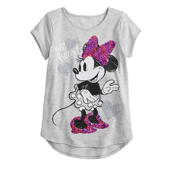 Details about   Disney Junior 2 Pack Girls' Flip Sequin Tee Minnie Mouse Size 6 NEW Fast Ship 