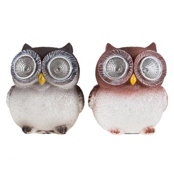 Pure Garden Owl Landscape Lights