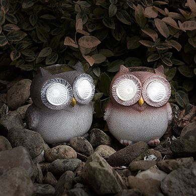 Pure Garden Owl Landscape Lights