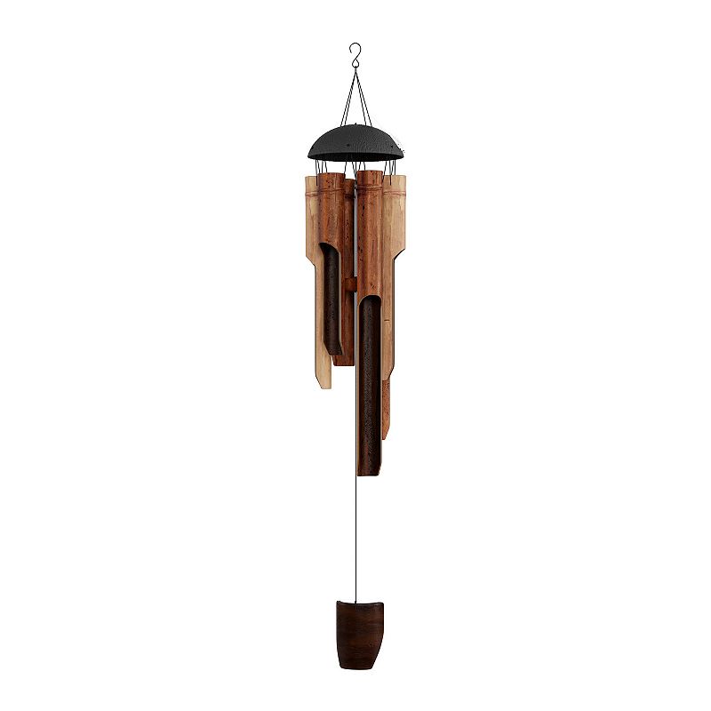 Pure Garden Bamboo Wind Chimes, Multicolor