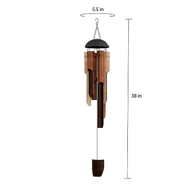 Pure Garden Bamboo Wind Chimes