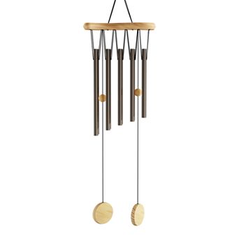 Pure Garden Bronze Finish Wind Chimes