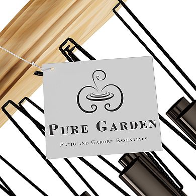 Pure Garden Bronze Finish Wind Chimes