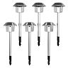 Pure Garden Stainless Landscape Stake Light