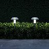 Pure Garden Stainless Landscape Stake Light