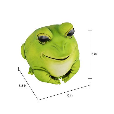 Pure Garden Frog Figurine
