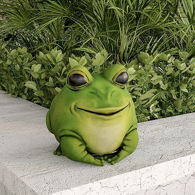 Pure Garden Frog Figurine