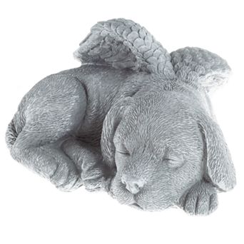 Pure Garden Dog Angel Remembrance Figurine