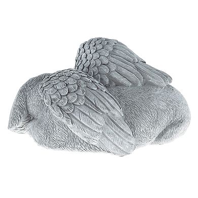 Pure Garden Dog Angel Remembrance Figurine