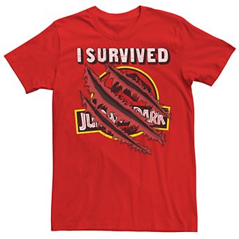 Men's Jurassic Park I Survived Tee