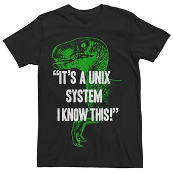 Men's Jurassic Park I Know This Tee