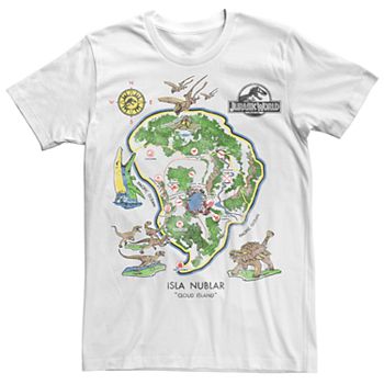 Men's Jurassic World Isla Nublar Tee