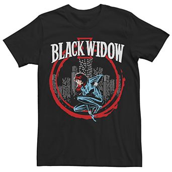 Men's Marvel Comics Retro Black Widow Tee