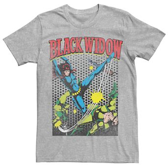 Men's Marvel Comics Retro Black Widow Tee